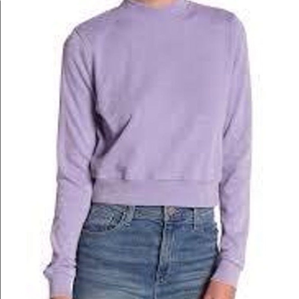 Love Fire Purple Sweater